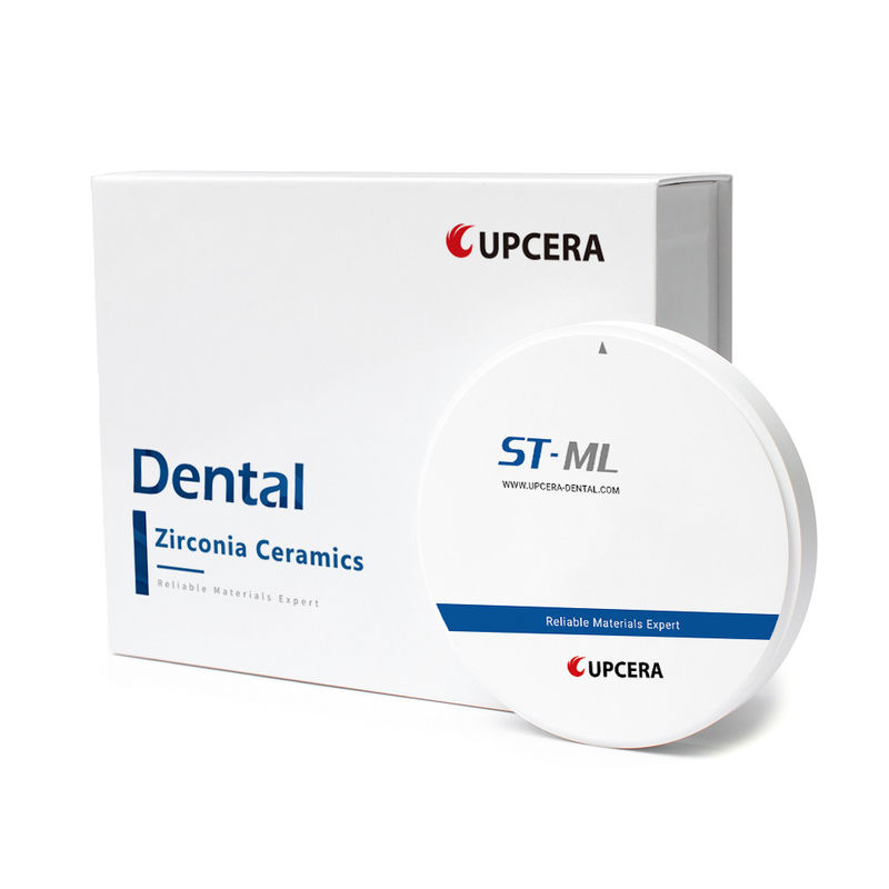 다중층 치과 지르코니아는 세륨 ISO FDA에 의하여 증명서를 준 지르코니아 치과 재료를 막습니다